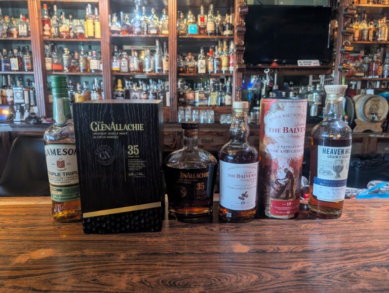 GlenAllachie, Balvenie, Heaven Hill, Jameson