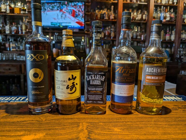 Auchentoshan, Arran Malt, Zackariah Harris, 2XO, and The Yamazaki